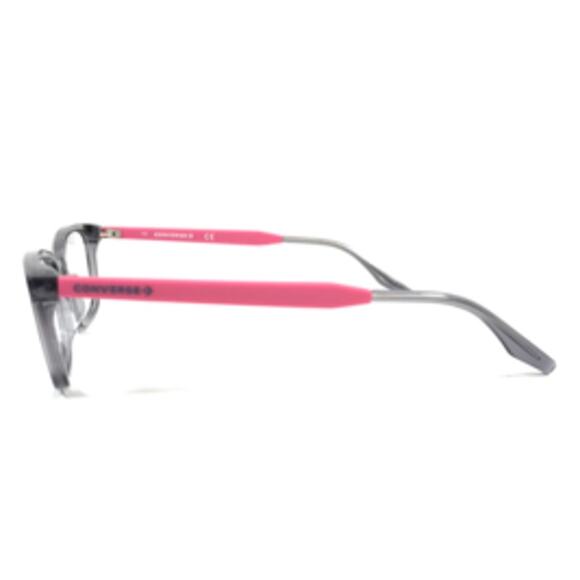 💎✨NEW✨💎NWT Converse Kids Eyeglasses Frames Transparent Gray Pink - Picture 7 of 13